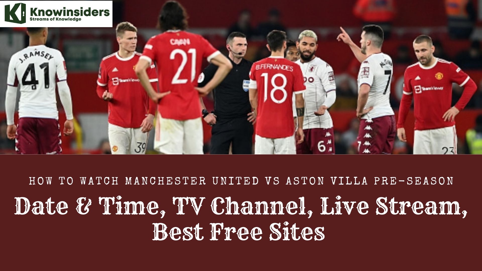 How To Watch Manchester United vs Aston Villa: Best Free Sites, TV Channel, Live Stream