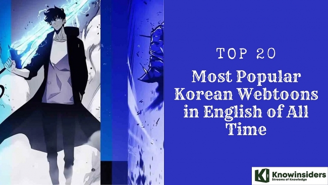 Top 20 Most Well-Known Korean Webtoons in English of All Time