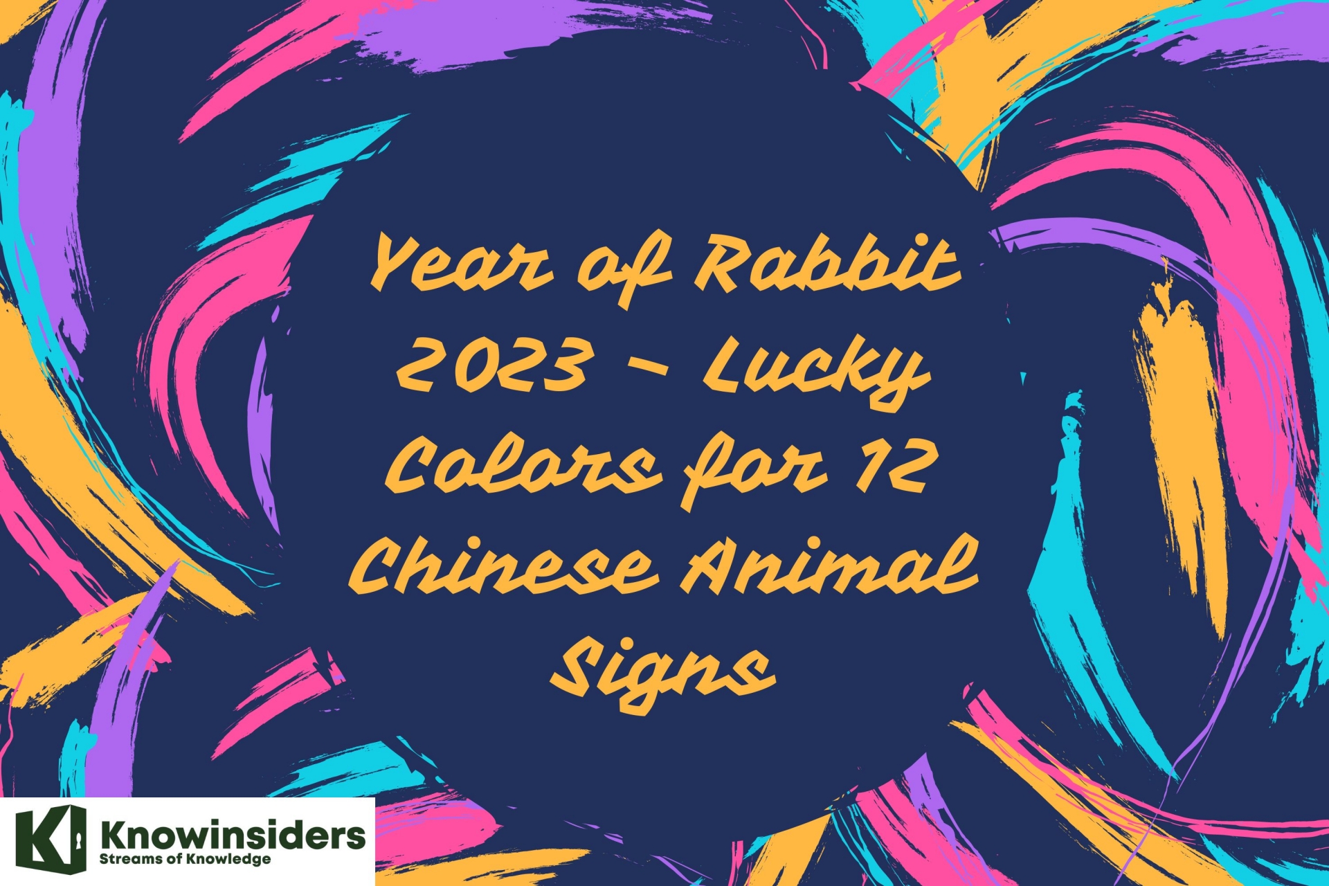 Year of Rabbit 2023: Lucky Colors for 12 Chinese Animal Signs