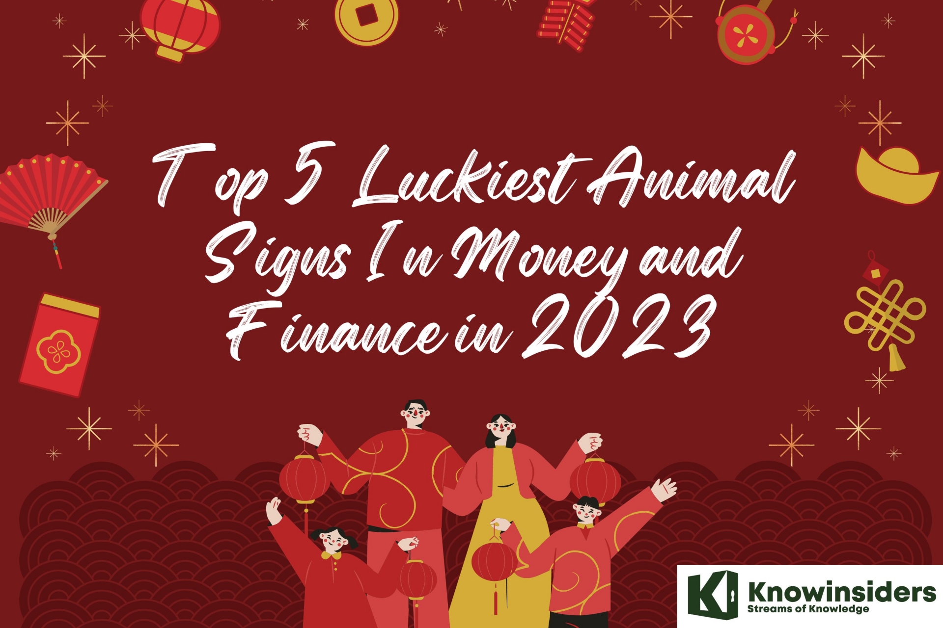 Top 5 Luckiest Animal Signs In Money and Finance in 2023