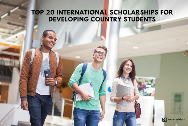 Top 20 International Scholarships Available to Students in Developing Nations