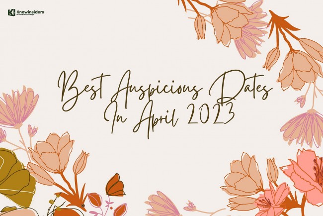 The Most Auspicious Dates In April 2023 For Everything In Life, According To Chinese Calendar