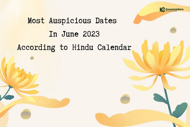 Most Auspicious Dates In June For Everything In Life by Hindu Calendar