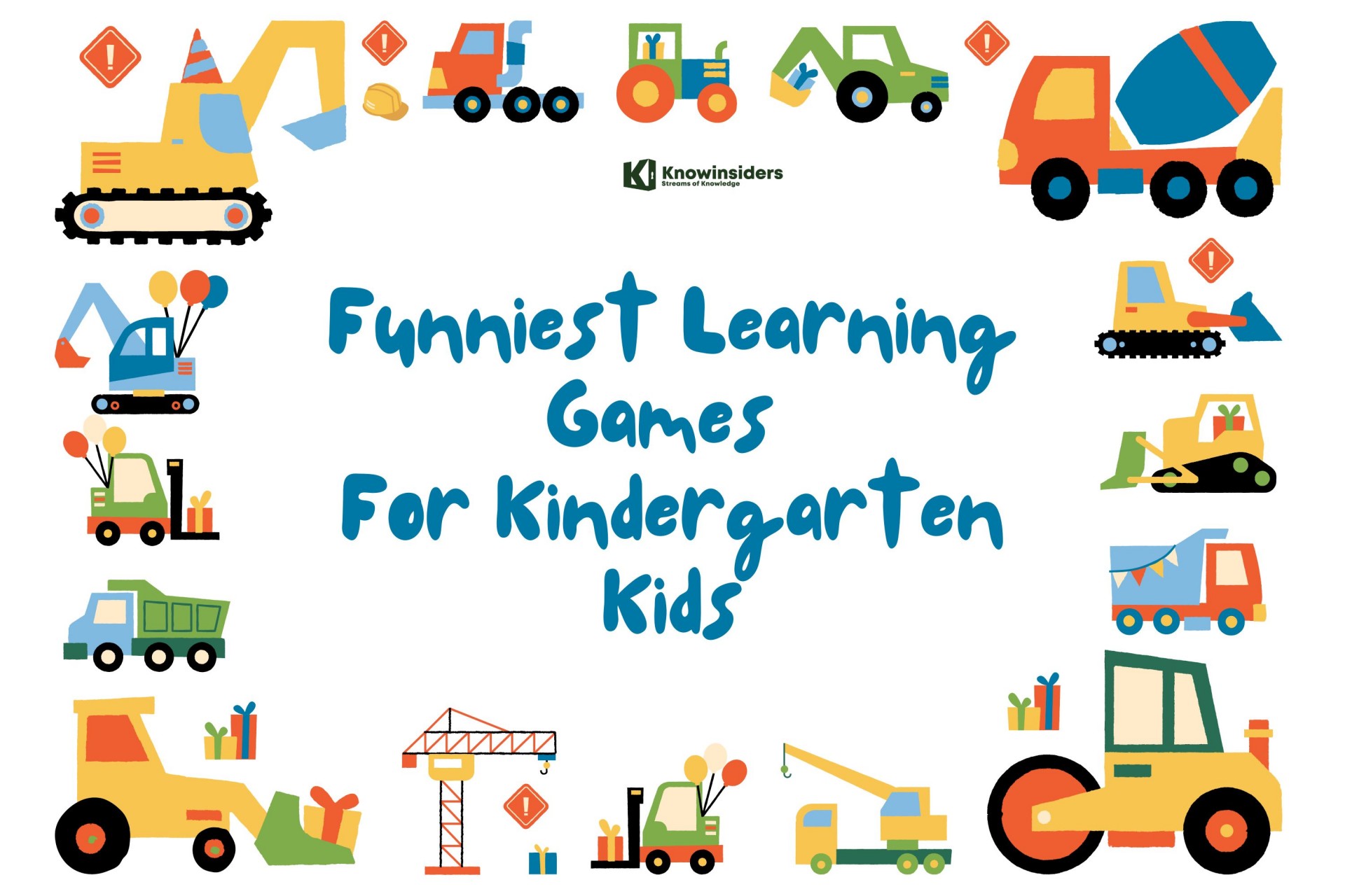 20 Funniest Learning Games For Kindergarten Kids and How to Play