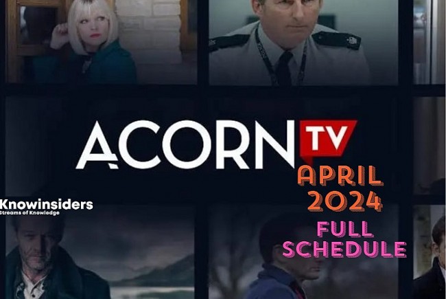 Acorn TV April 2024: Full Schedule And Highlights for New Movies/Shows