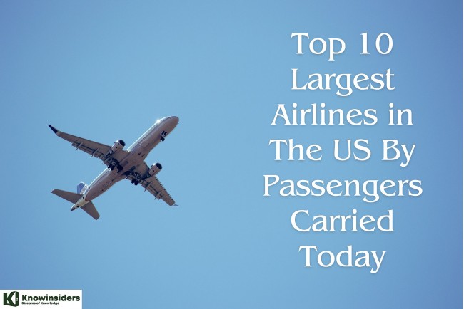 Top 10 Largest Airlines in the US by Passengers