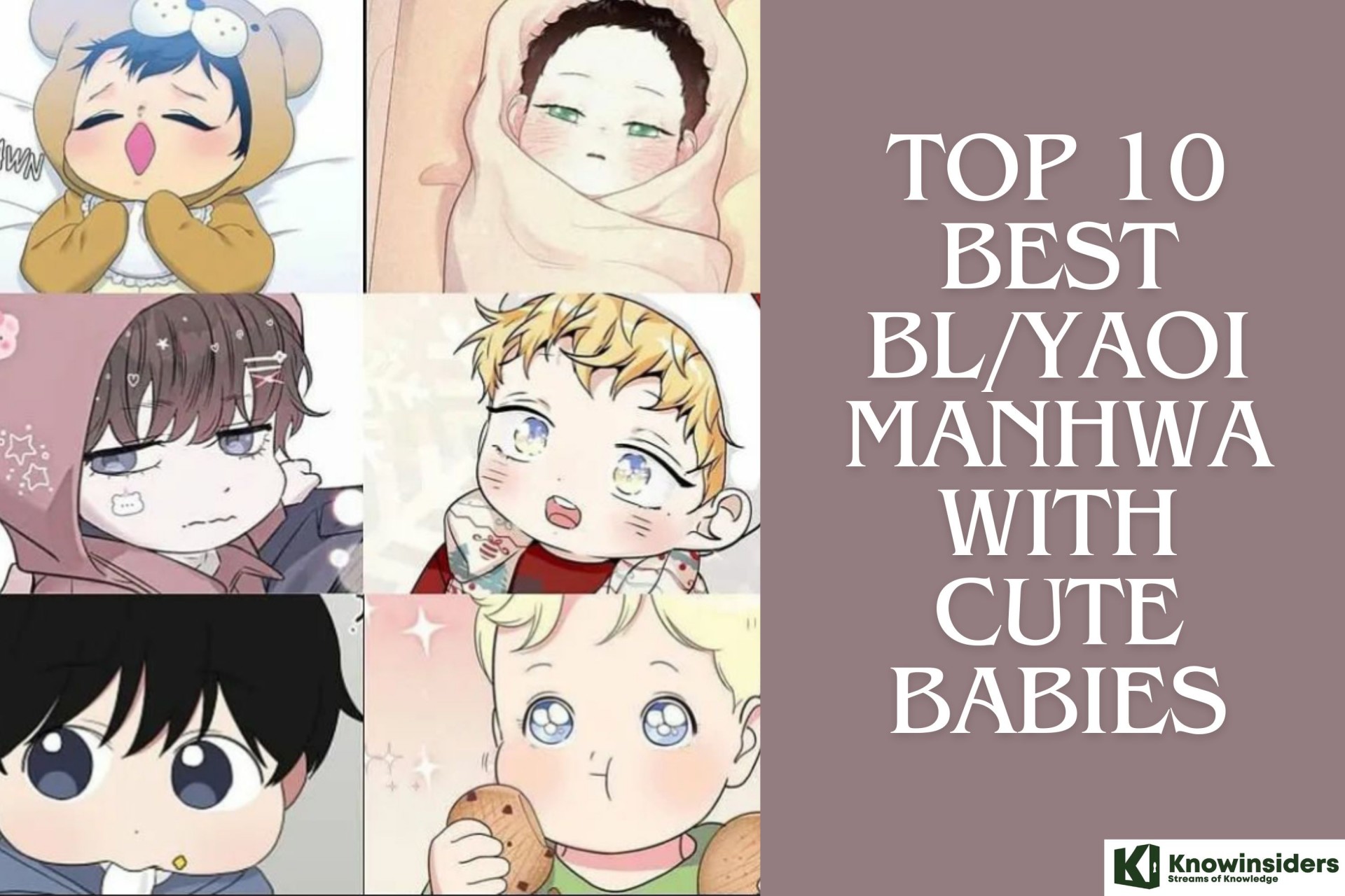 Top 10 Best BL/Yaoi Manhwa With Cute Babies