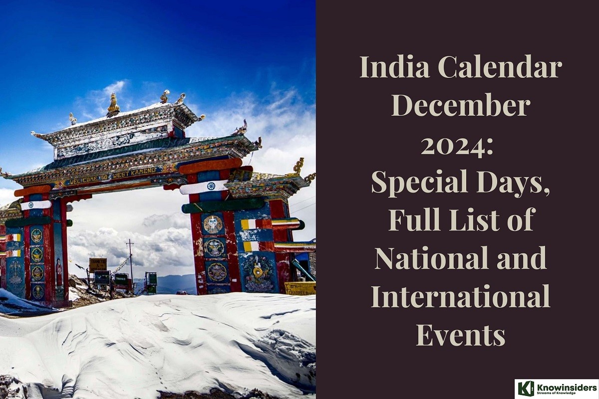 India Calendar for December 2024: Full List of National Holidays, Special Days and International Events