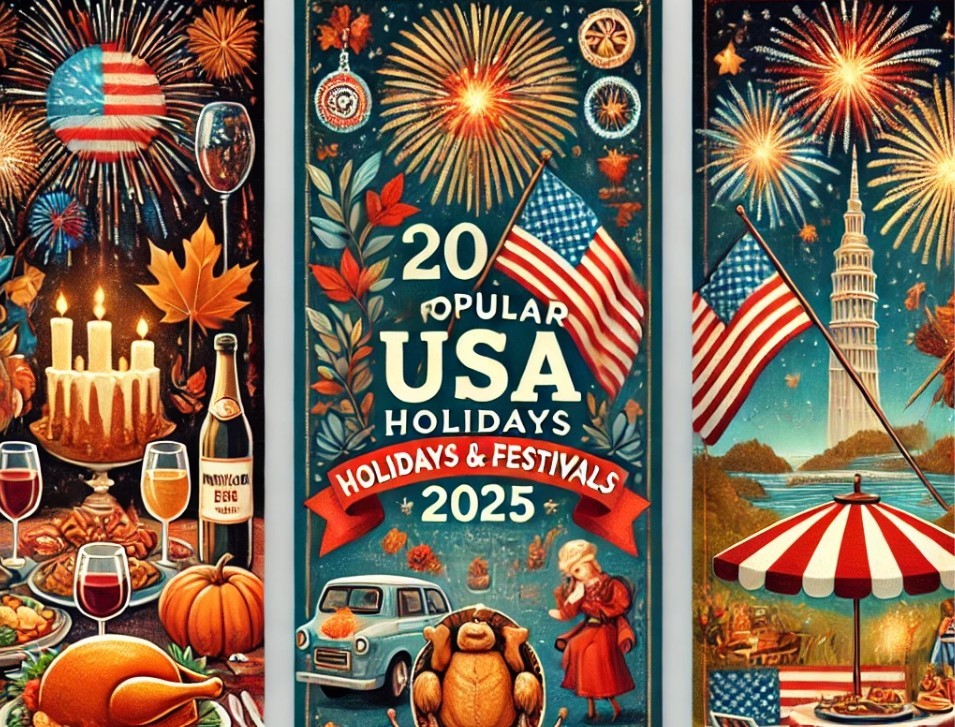 Top 20 Most Popular Holidays and Festivals in the US 2025