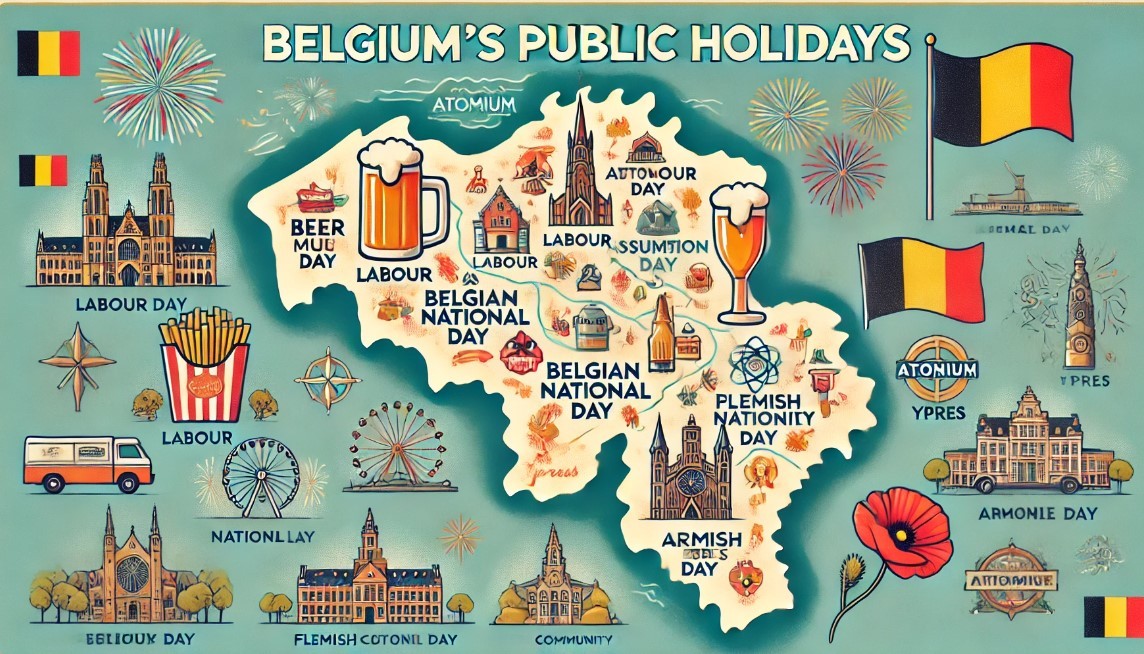 Belgium Calendar 2025 - List of Public Holiday: Significance and Celebration