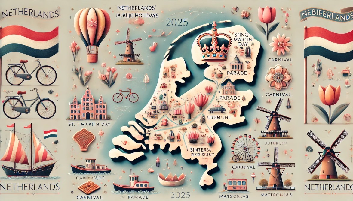 Netherlands Calendar 2025 - List of Public & Regional Holiday: Significance and Celebration