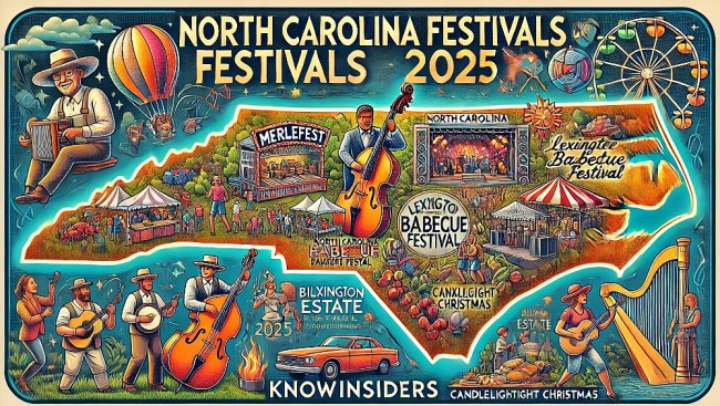 North Carolina Calendar 2025: List of Festivals, Dates, Locations, And Activities