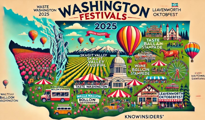 Washington Calendar 2025: List of Holidays, Festivals in Culture, Music, and More