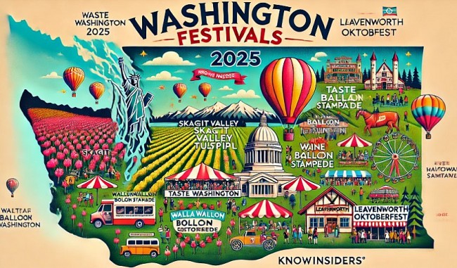 Washington Calendar 2025: List of Holidays, Festivals in Culture, Music, and More