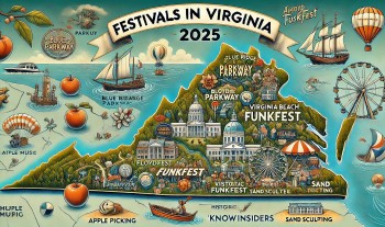 Virginia Calendar 2025: List of Festivals in History, Culture, and Natural Beauty