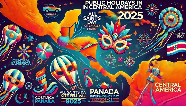 Calendar 2025 for Central America - Public Holidays: Activities, And Unique Traditions