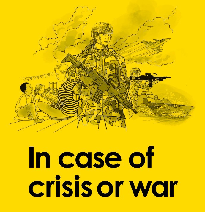 Sweden Brochure: In Case, Russia Attacks and How to Prepare for War