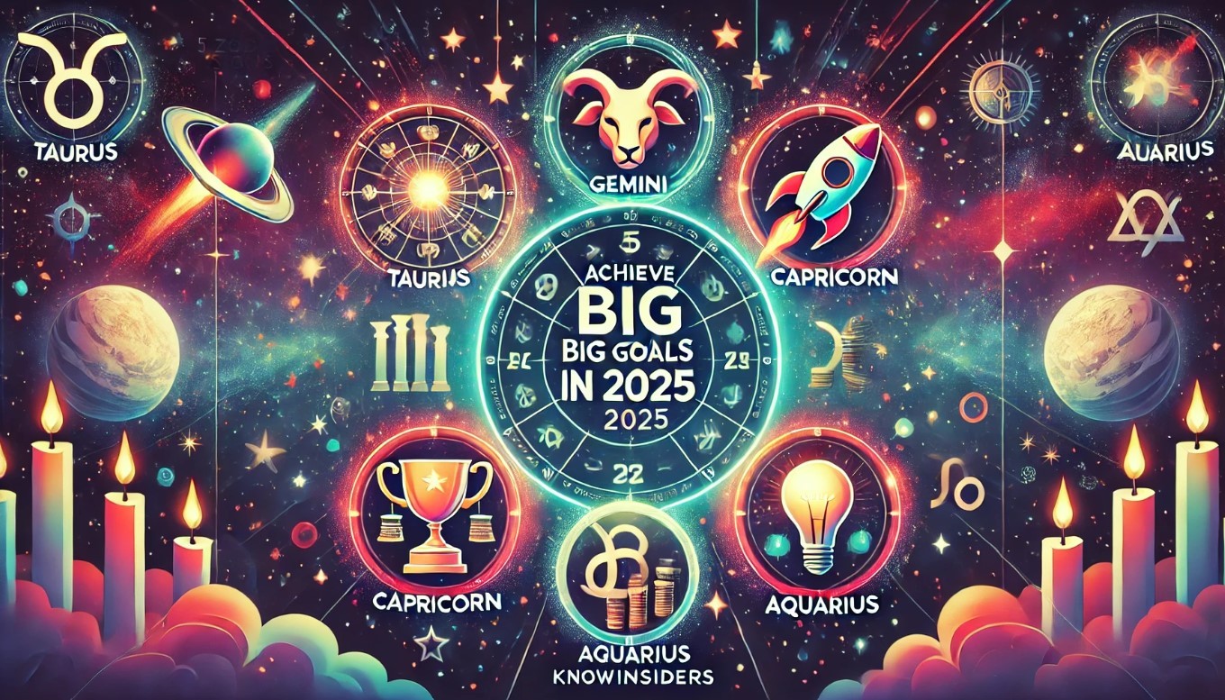 5 Zodiac Signs Most Likely to Achieve Big Goals in 2025