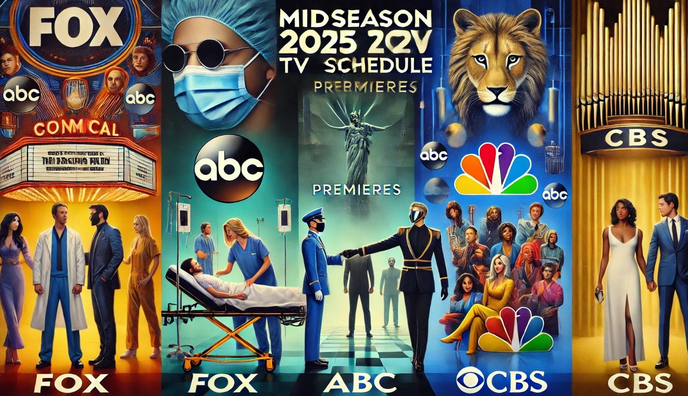 Midseason 2025 TV Schedule for FOX, ABC, CBS, and NBC (Update)