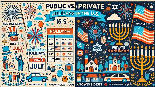 Public vs. Private Holidays in the United States: The Differences?