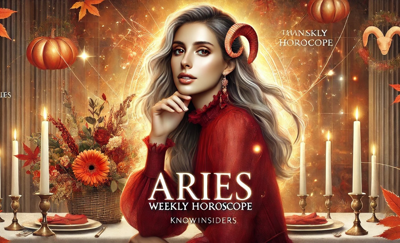 Aries Weekly Horoscope (Nov 25-Dec 1, 2024): Passion, Progress, and Thanksgiving Magic