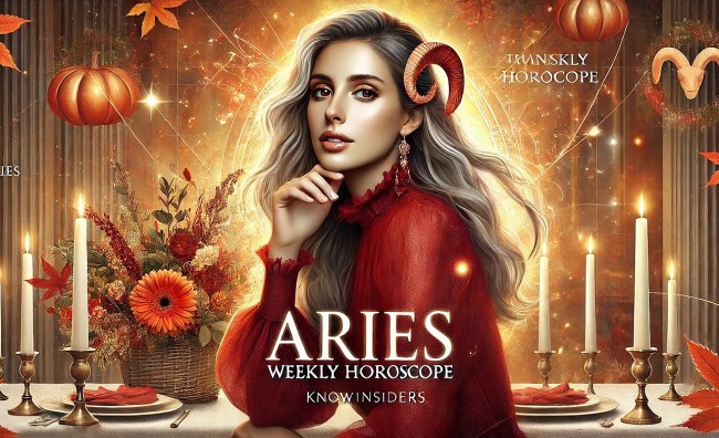 Aries Weekly Horoscope (Nov 25-Dec 1, 2024): Passion, Progress, and Thanksgiving Magic