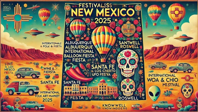 New Mexico 2025 Calendar: List of Festivals, Holidays, and Celebrations