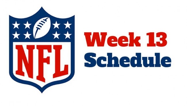 NFL Week 13 - Full Schedule for Nov. 28 - Dec. 2 Games: Dates, Times, Key Matchups, Predictions