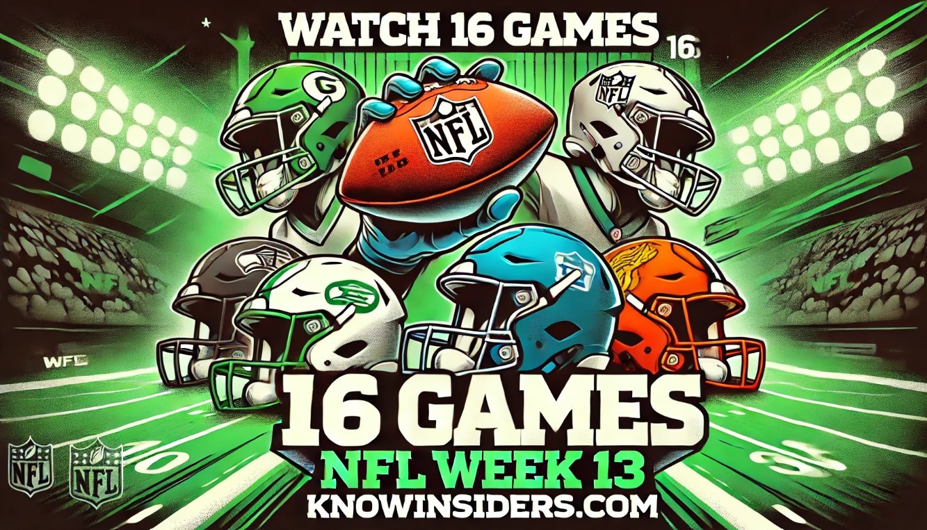 Best Free & Low-Cost Options to Watch NFL Week 13 - All 16 Games (Legally)