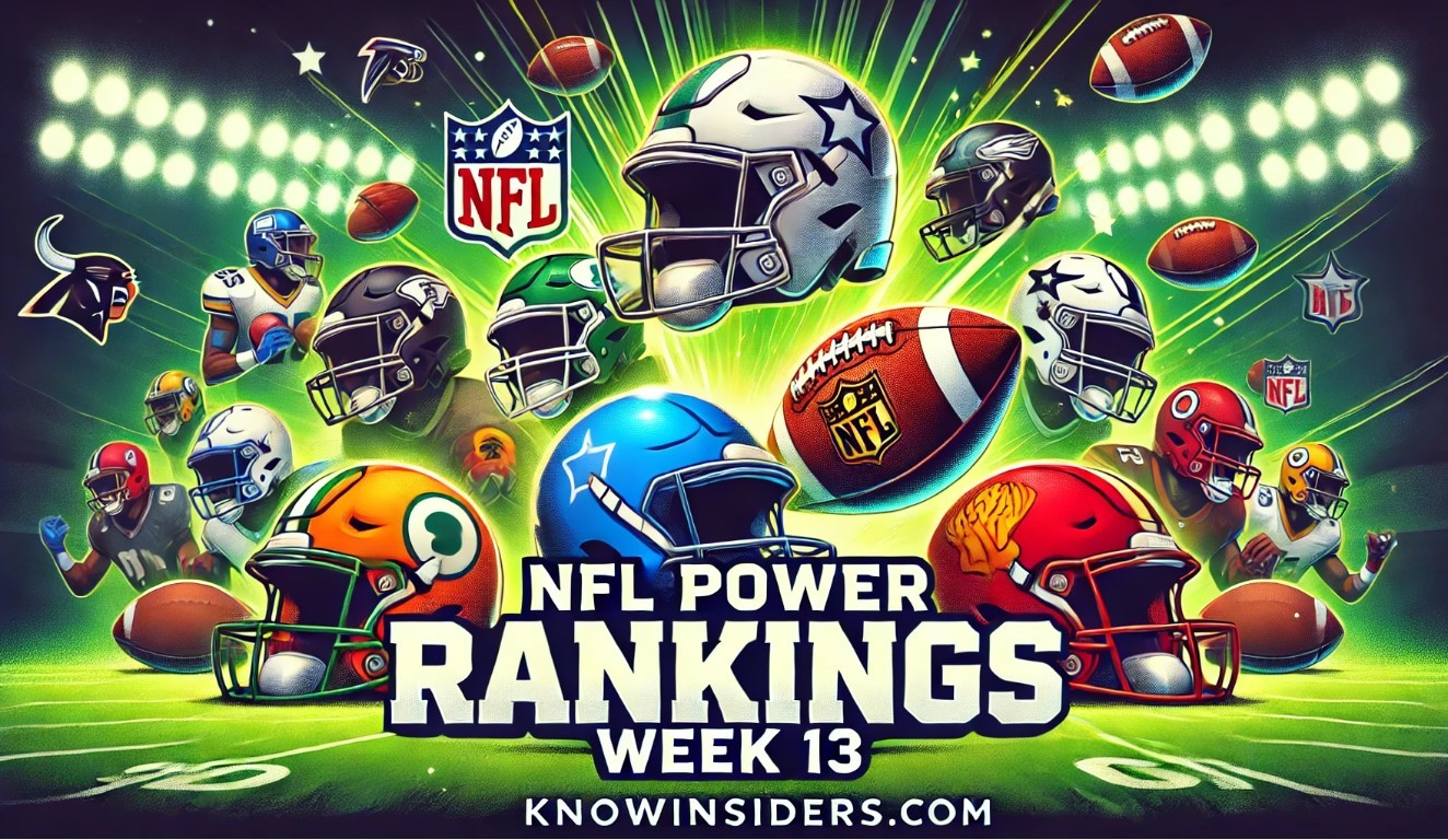 NFL Power Rankings Entering Week 13: Who's Hot and Who's Not?