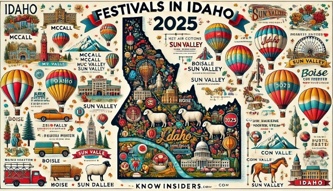 Idaho 2025 Calendar - List of Festivals, Big Events: Date, Location, Meaning and Celebrations