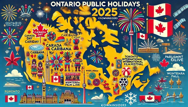 Ontario 2025 Calendar: Public Holidays, Observances, Special Days, and Big Events