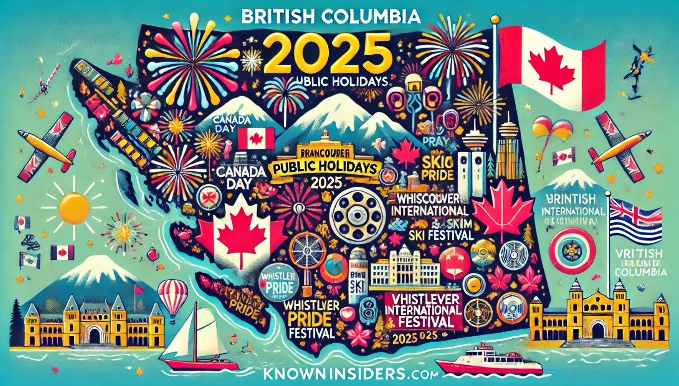 British Columbia Calendar 2025: List of Holidays, Festivals, Special Days, and Celebrations