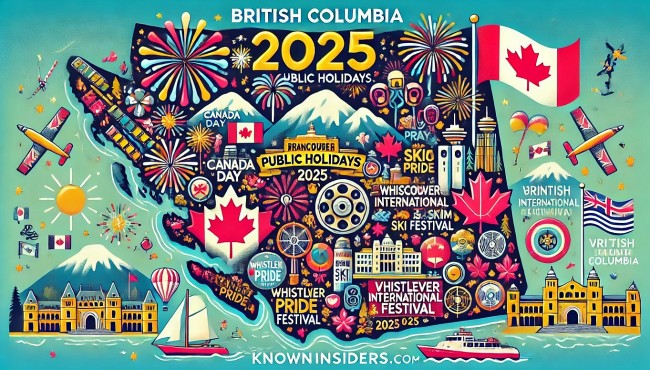 British Columbia Calendar 2025: List of Holidays, Festivals, Special Days, and Celebrations