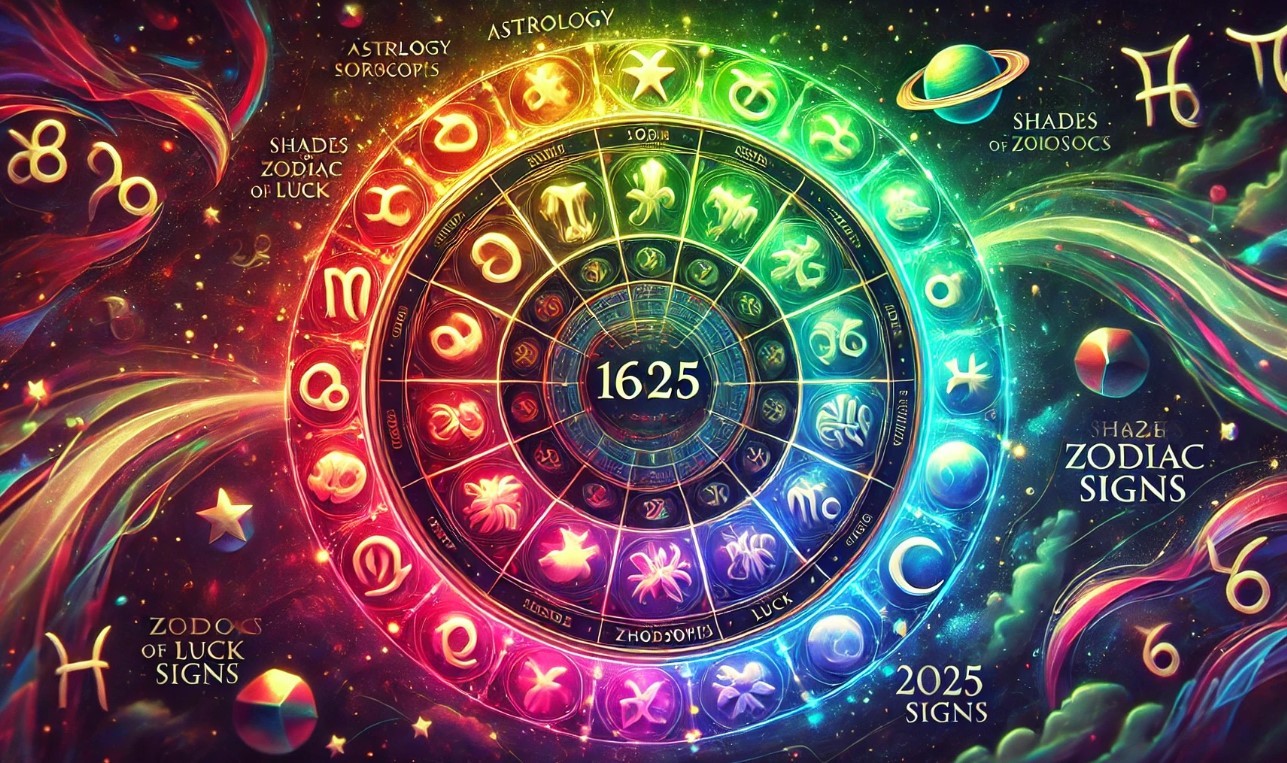 Astrology and Shades of Luck: 2025 Horoscopes by Zodiac Signs