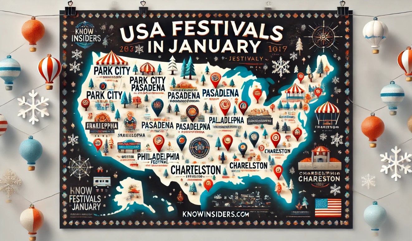 Top 20 Biggest Festivals in the U.S. for January 2025