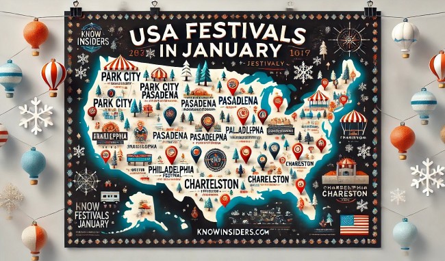 Top 20 Popular Festivals in U.S. for January 2025