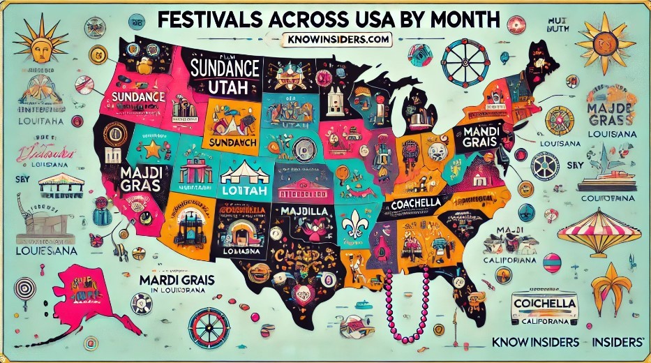 What are the Biggest Festivals Across the U.S.: A Month-by-Month Guide