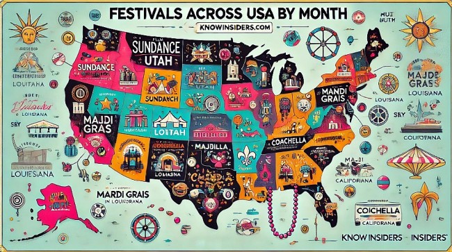 The Biggest Festivals Across the U.S.: A Month-by-Month Guide