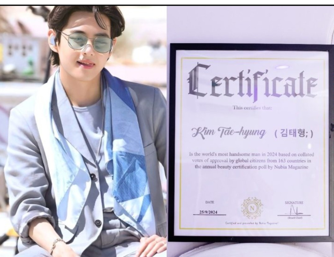 Who is Kim Tae-hyung? Certified as The Most Handsome Man in The World