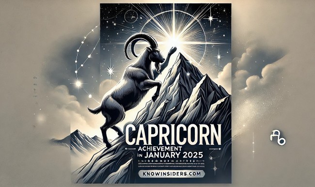 Capricorn Horoscope: Discipline and Achievement in January 2025