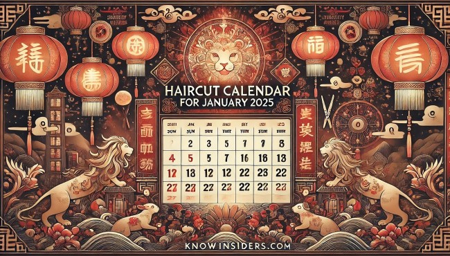 Haircut Calendar for January 2025: Lucky and Unlucky Dates by Chinese Calendar