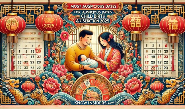 Most Auspicious Dates for Childbirth & C-Section in 2025, by Chinese Calendar