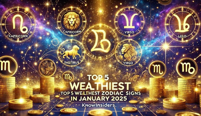 January 2025 Monthly Horoscope: Top 5 Richest Zodiac Signs