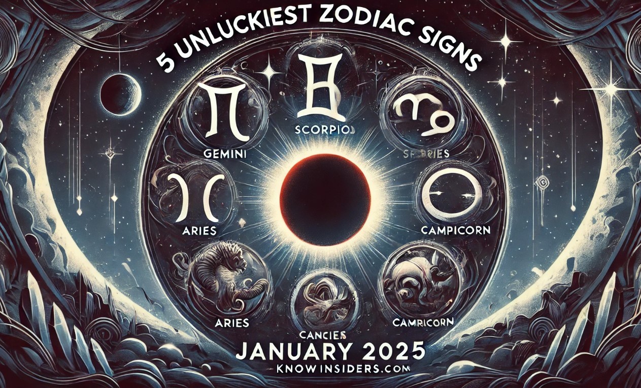 5 Unluckiest Zodiac Signs in January 2025