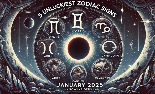 5 Unluckiest Zodiac Signs in January 2025