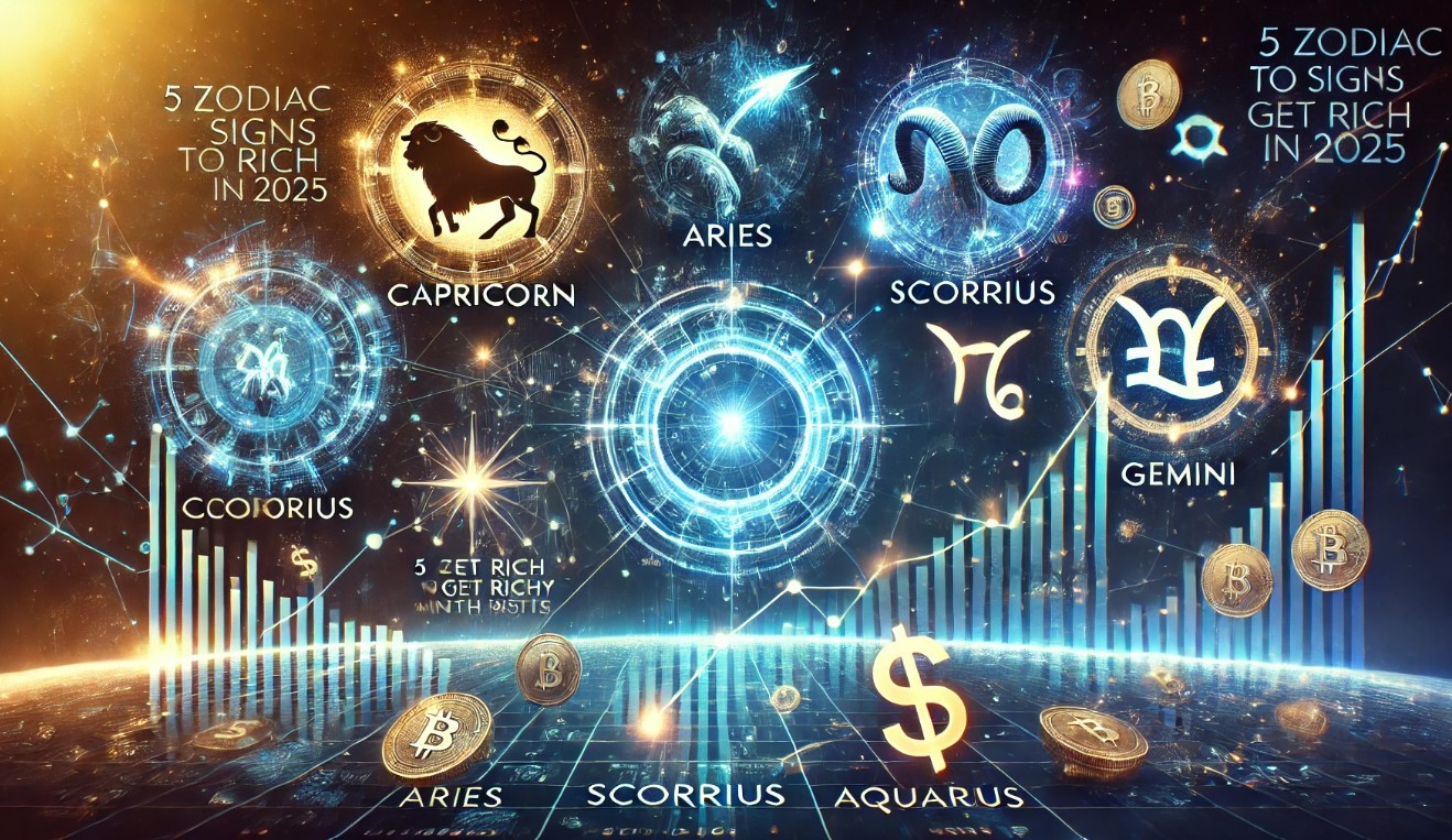 5 Zodiac Signs Likely to Strike Rich Through Risky Investments in 2025