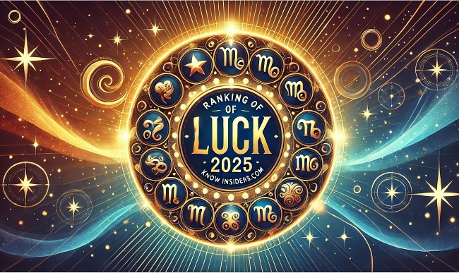 Ranking of Luck for the 12 Zodiac Signs in 2025