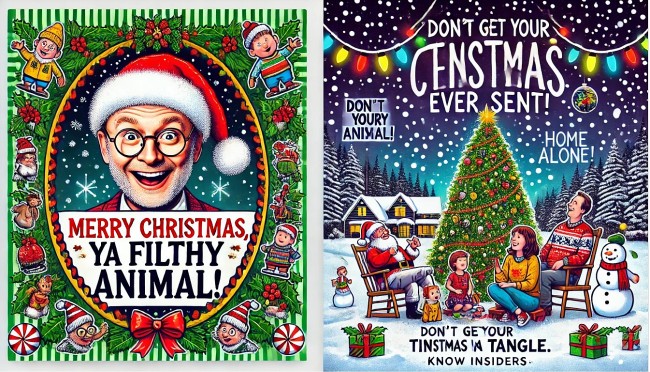 Top 10 Funniest and Wackiest Christmas Greetings Ever Sent