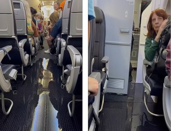 American Airlines Flight Floods Mid-Air: Viral Video Sparks Humor and Fear